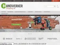 Sites similar to handwerkershopping.de