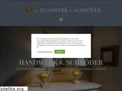 Sites similar to handwerkvonschroeder.de
