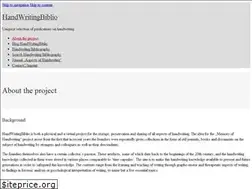 Sites similar to handwritingbiblio.info