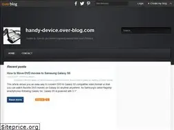 Sites similar to handy-device.over-blog.com