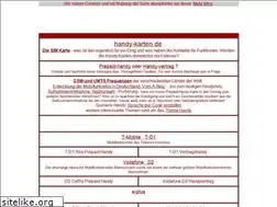 Sites similar to handy-karten.de