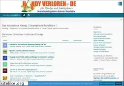 Sites similar to handy-verloren.de