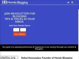 Sites similar to handyblogging.com