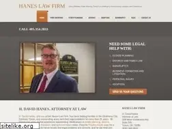 Sites similar to hanes-law.com