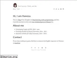 Sites similar to hanezu.github.io