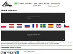 Sites similar to hanffaser.de