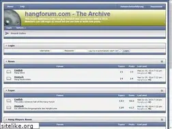 Sites similar to hangforum.com