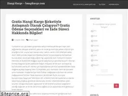 Sites similar to hangikargo.com