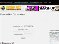 Sites similar to hangingwithfriendscheat.org