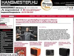 Sites similar to hangmester.hu