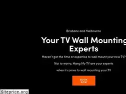 Sites similar to hangmytv.com.au