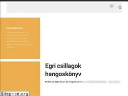 Sites similar to hangoskonyv.eu