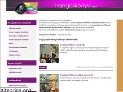 Sites similar to hangoskonyv.net