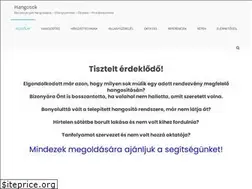 Sites similar to hangosok.hu