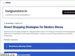Sites similar to hangoutstore.in