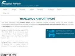 Sites similar to hangzhou-airport.com