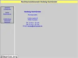 Sites similar to hanhoerster.de