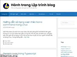 Sites similar to hanhtranglaptrinh.net