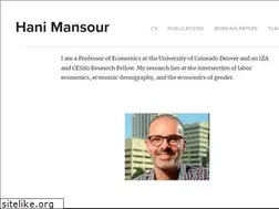 Sites similar to hani-mansour.com