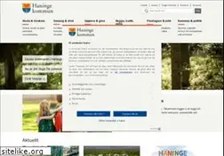Sites similar to haninge.se