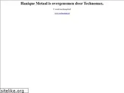 Sites similar to hanique-metaal.nl