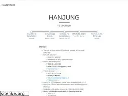 Sites similar to hanjungv.github.io