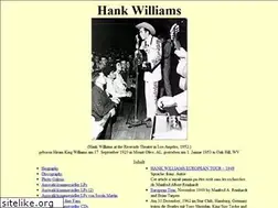 Sites similar to hank-williams.de