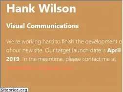 Sites similar to hank-wilson.com