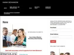 Sites similar to hankbohanon.net