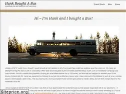 Sites similar to hankboughtabus.com