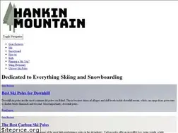 Sites similar to hankinmtn.com