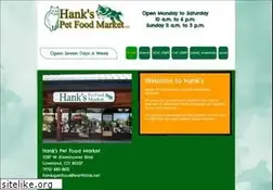 Sites similar to hankspetfood.com