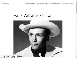 Sites similar to hankwilliamsfestival.com