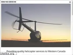 Sites similar to hanleyheliservice.ca