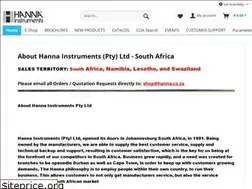 Sites similar to hanna.co.za