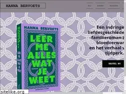 Sites similar to hannabervoets.nl