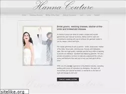Sites similar to hannacouture.com.au