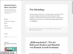 Sites similar to hannah-arendt.info