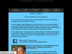 Sites similar to hannahalexander.com
