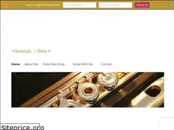 Sites similar to hannahbflute.com