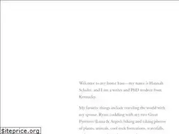 Sites similar to hannaheliseschultz.com