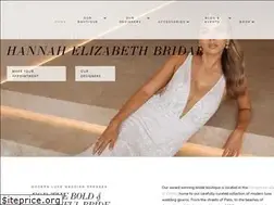Sites similar to hannahelizabethbridal.com