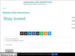 Sites similar to hannaherbertson.com
