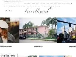 Sites similar to hannahlouisef.com