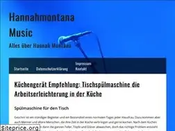 Sites similar to hannahmontana-music.de
