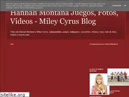 Sites similar to hannahmontanaelblog.blogspot.com