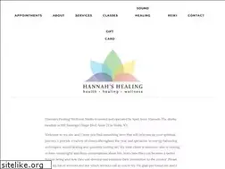 Sites similar to hannahshealing.com