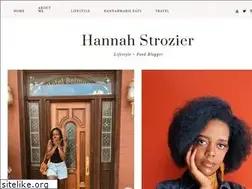 Sites similar to hannahstrozier.com