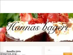 Sites similar to hannasbageri.se