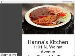 Sites similar to hannaskitchennb.com